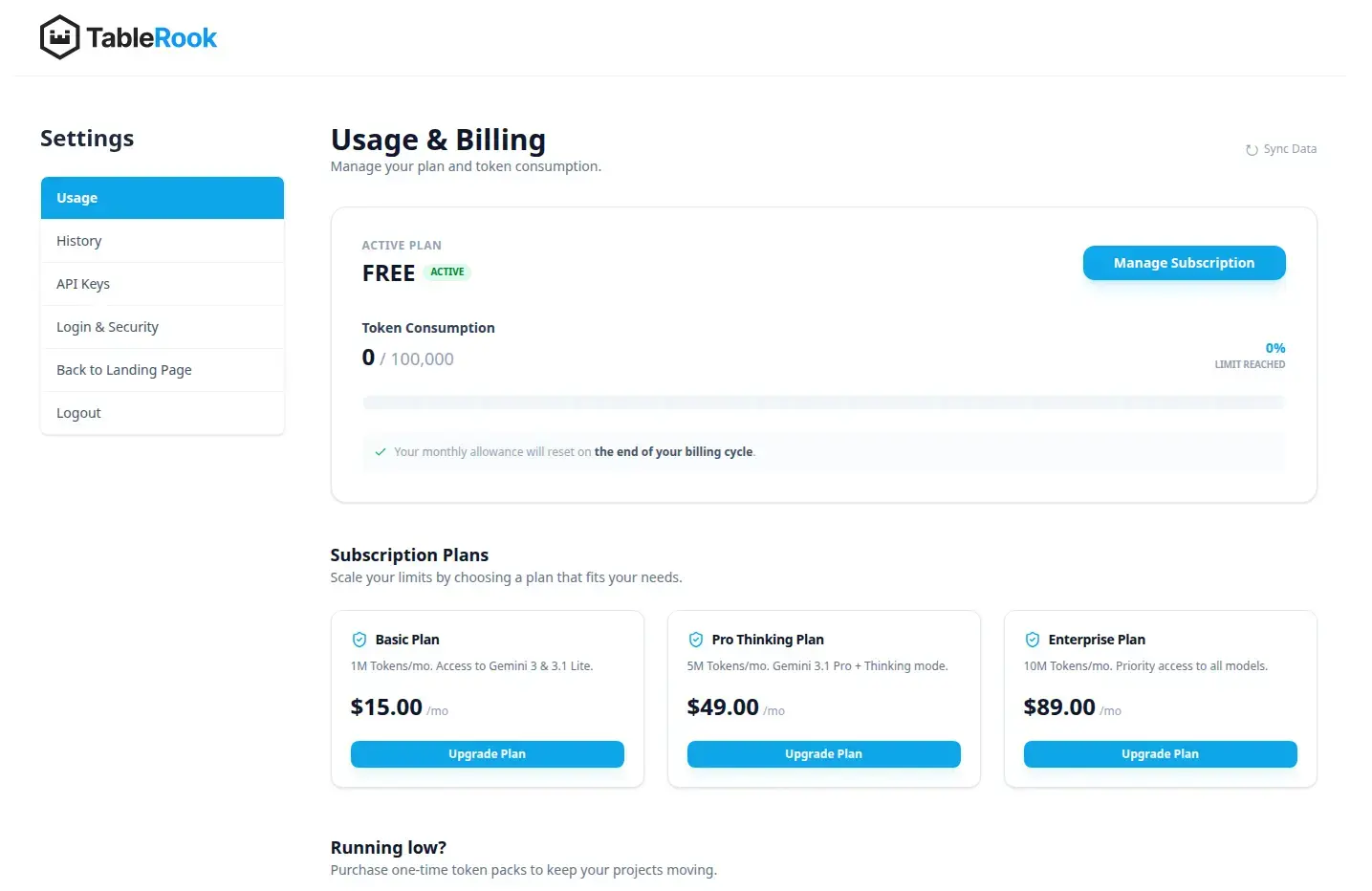 Photo of the project showing a dashboard with payment options.